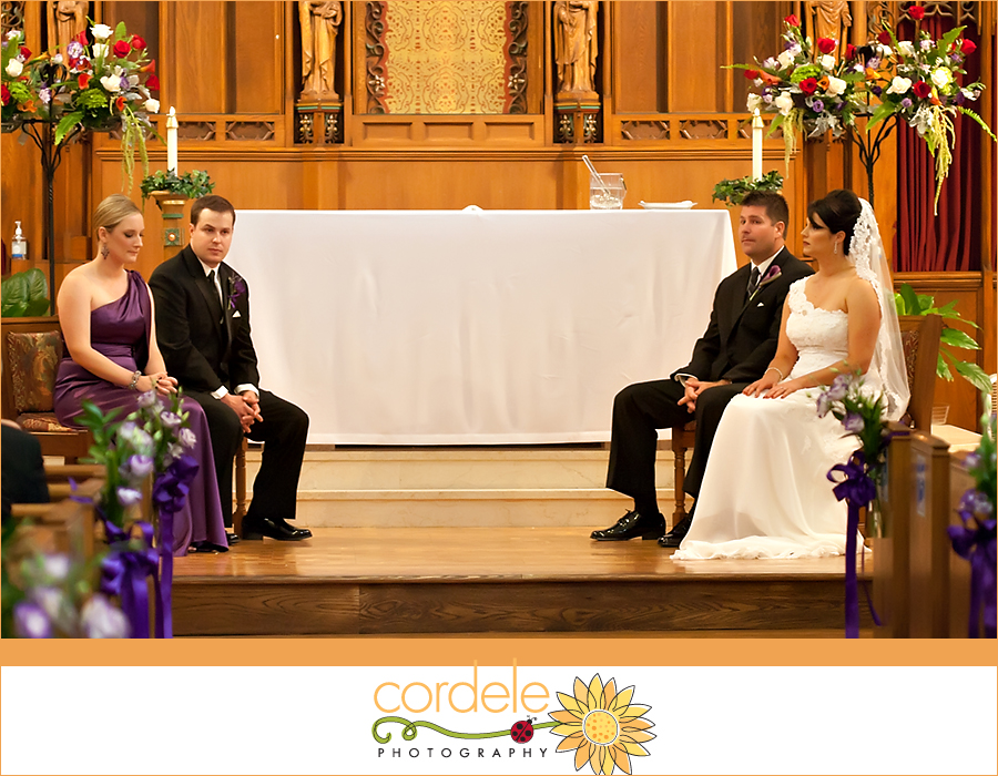 St. Joseph Church Wedding Photo
