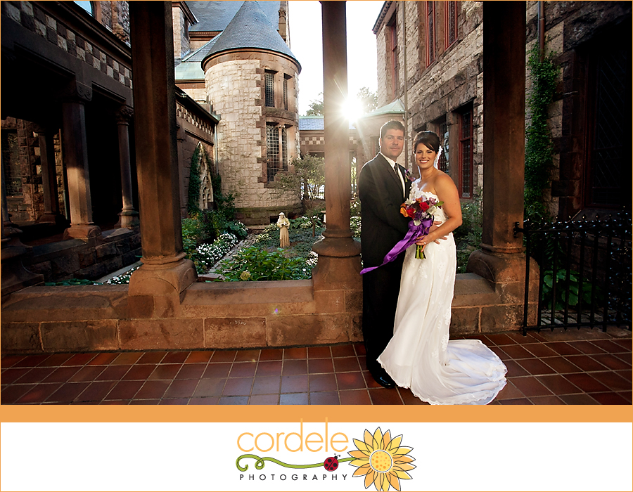 Modern Bride and Groom Photo