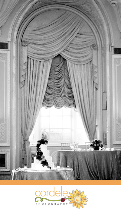 Fairmont Copley Wedding, Cake Photo