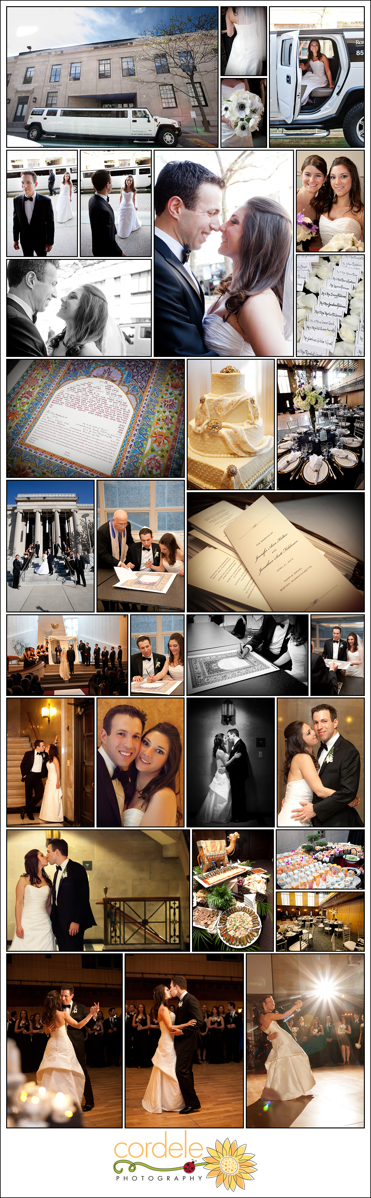 Temple Israel Boston Wedding Photos