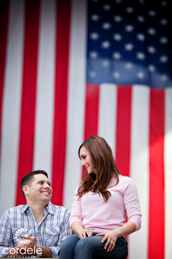 Boston waterfront Engagement Photos