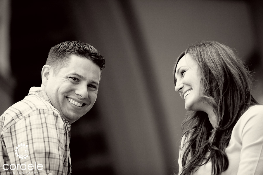 Boston waterfront Engagement Photos