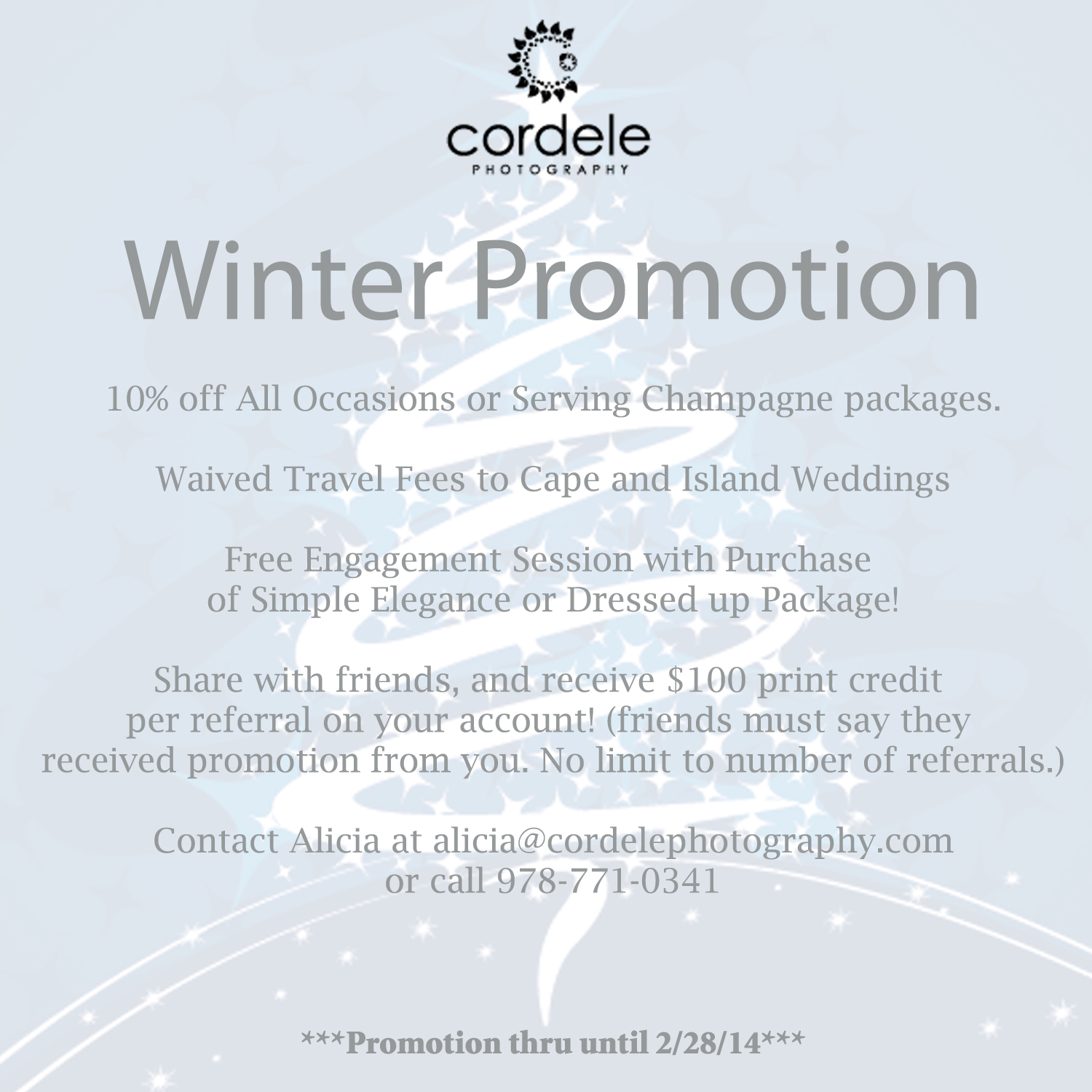 Winter Promotions