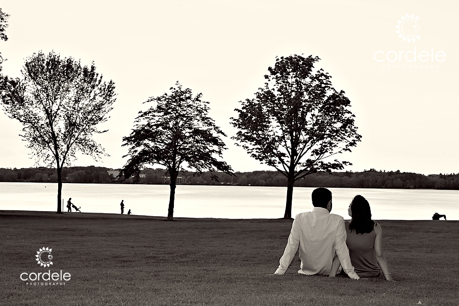 Wakefield Lake Engagement Photos